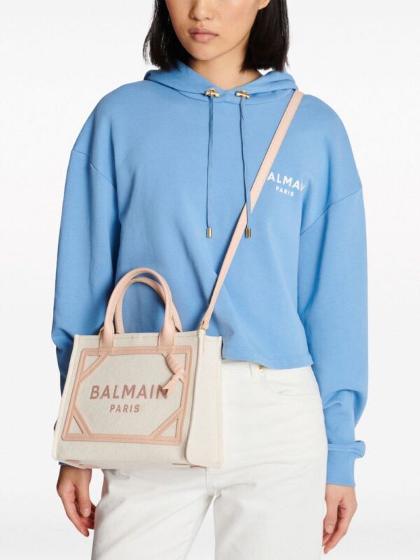 22143152_51893295_1000.jpg Balmain small B-Army canvas tote bag