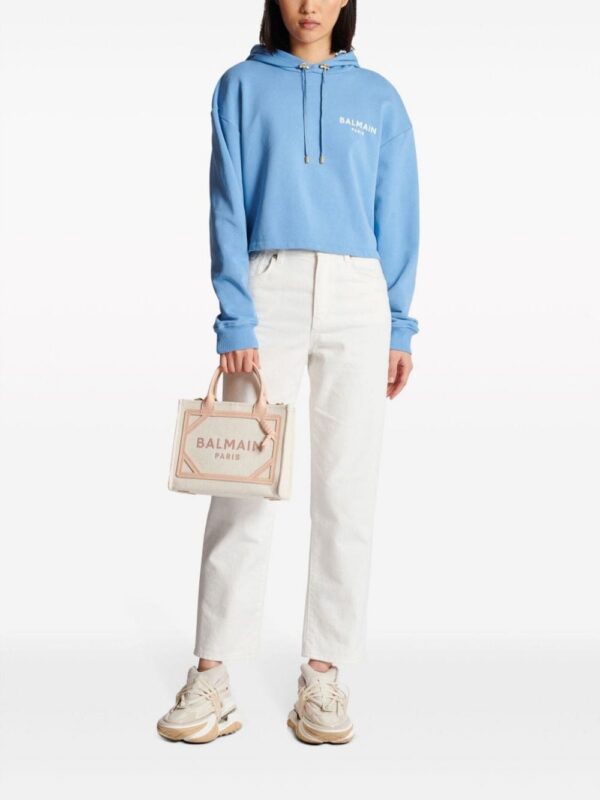 22143152_51893299_1000.jpg Balmain small B-Army canvas tote bag