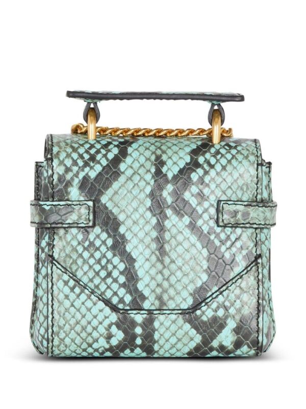 22143187_51889610_1000.jpg Balmain mini B-Buzz 12 snakeskin-effect handbag