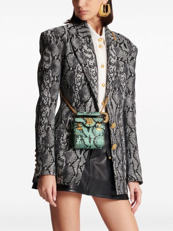 22143187_51889611_1000.jpg Balmain mini B-Buzz 12 snakeskin-effect handbag