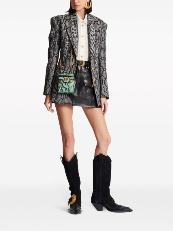 22143187_51889613_1000.jpg Balmain mini B-Buzz 12 snakeskin-effect handbag