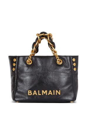 22143189_51900065_1000.jpg Balmain small 1945 Soft leather tote bag