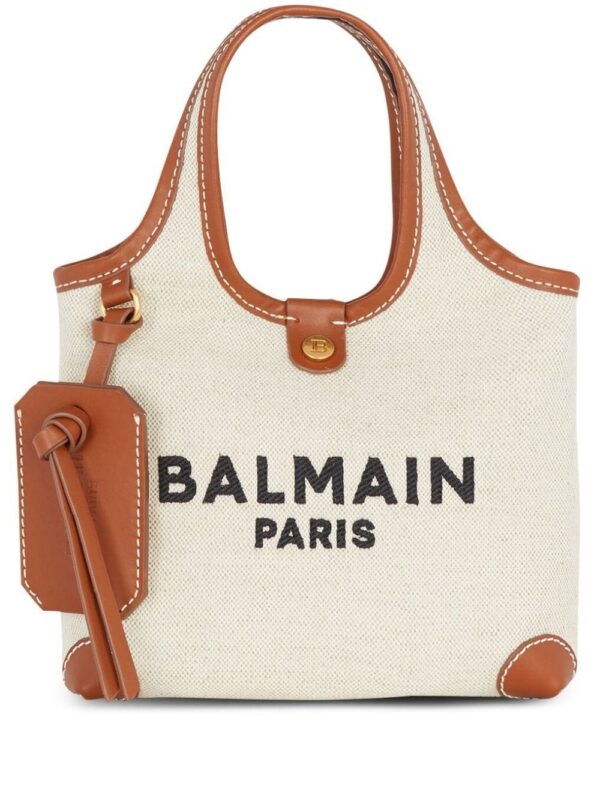 22143335_52245036_1000.jpg Balmain mini B-Army Grocery tote bag