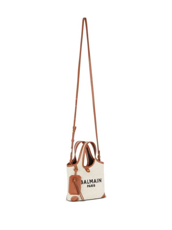 22143335_52245040_1000.jpg Balmain mini B-Army Grocery tote bag