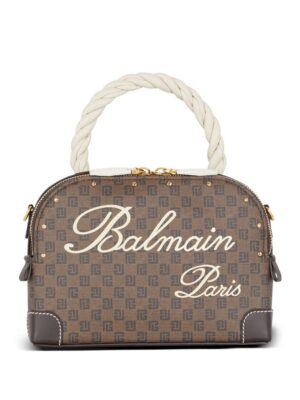 22144201_51898887_1000.jpg Balmain mini Monogram leather tote bag
