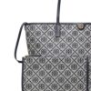 Tory Burch T monogram leather tote bag