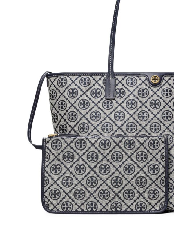Tory Burch T monogram leather tote bag