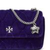 Tory Burch mini Kira velvet crossbody bag