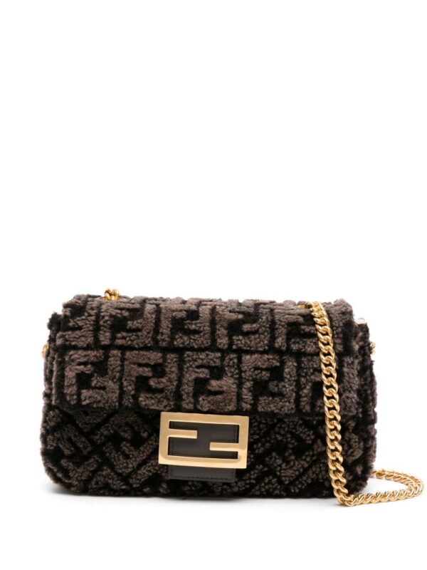 22205311_52223486_1000.jpg FENDI Baguette FF motif shoulder bag