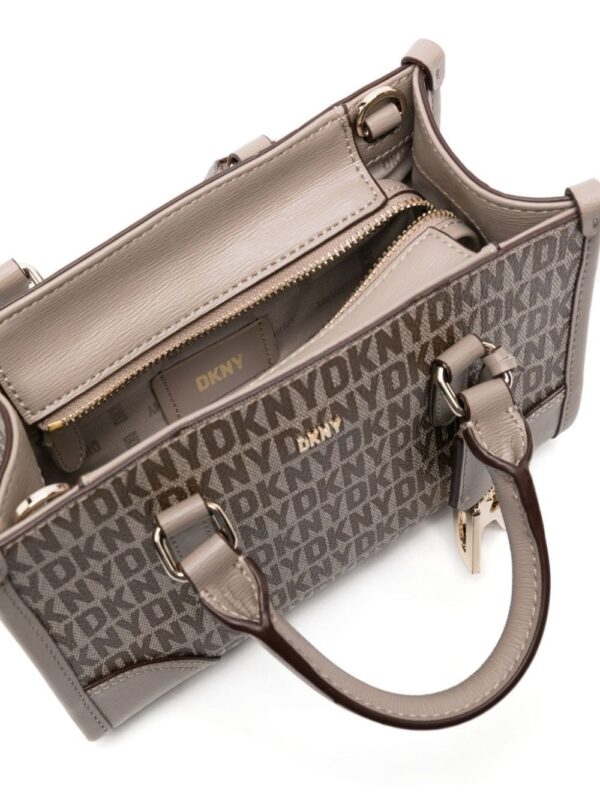22213983_52076132_1000.jpg DKNY monogram faux-leather tote bag