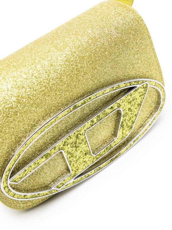 22214333_52065175_1000.jpg Diesel 1dr logo-plaque glitter-detail bag