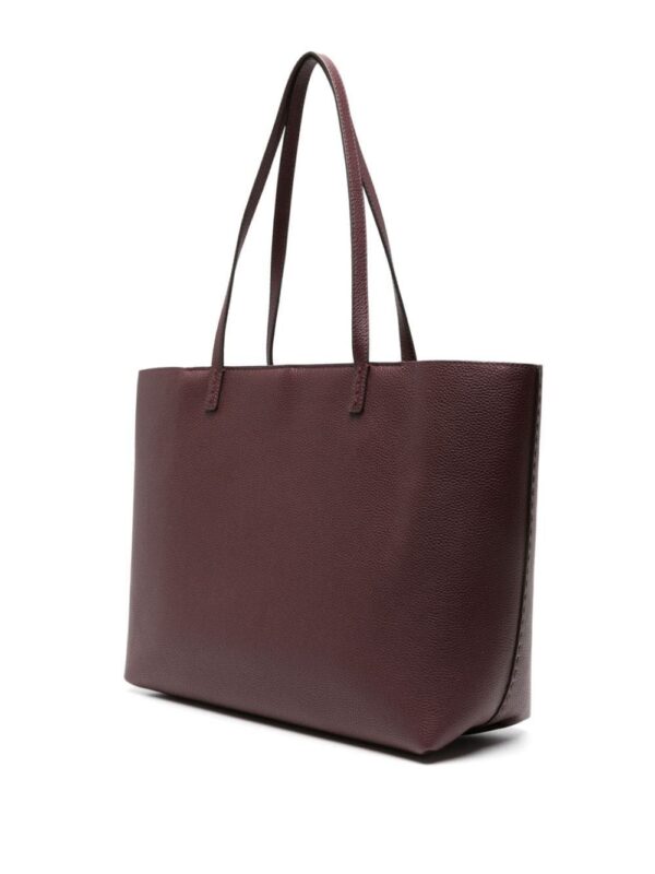 Tory Burch McGraw grained-leather tote bag