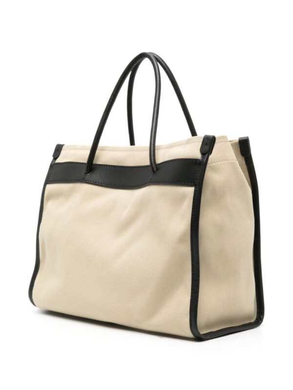 22301441_52561854_1000.jpg Moschino logo-embroidered canvas tote bag