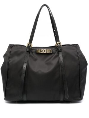 22303322_52778935_1000.jpg Moschino logo-lettering tote bag