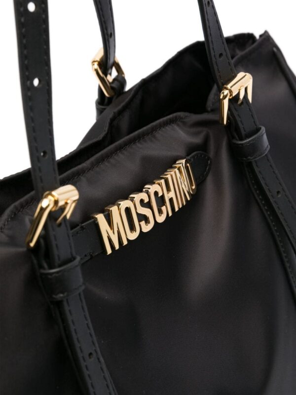 22303322_52778940_1000.jpg Moschino logo-lettering tote bag