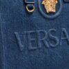 22320677_52233310_1000.jpg Versace La Medusa denim tote bag