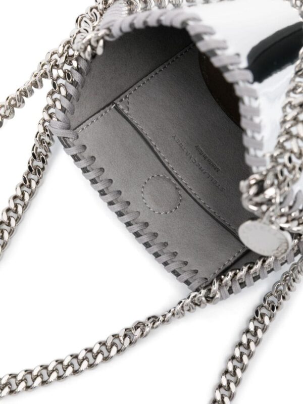 Stella McCartney mini Falabella mirror-effect bag