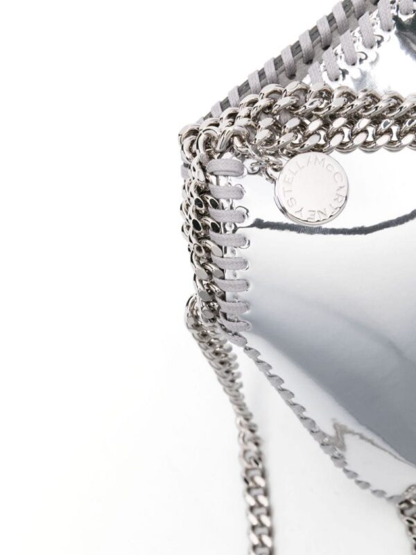 Stella McCartney mini Falabella mirror-effect bag