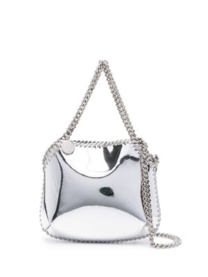 22321023_52200805_1000.jpg Stella McCartney mini Falabella mirror-effect bag