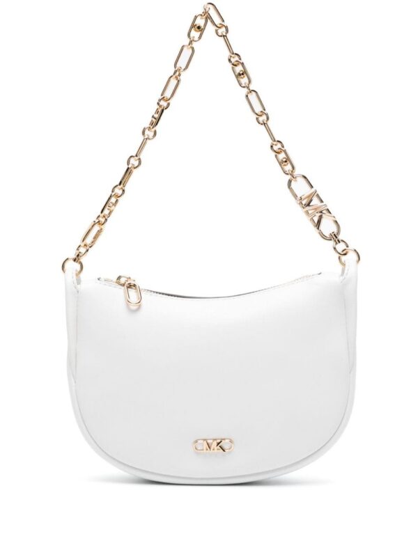 22341654_52275595_1000.jpg Michael Michael Kors logo-plaque leather tote bag
