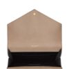 22350916_53769934_1000.jpg Saint Laurent logo-plaque quilted clutch bag