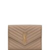 22350916_53769940_1000.jpg Saint Laurent logo-plaque quilted clutch bag