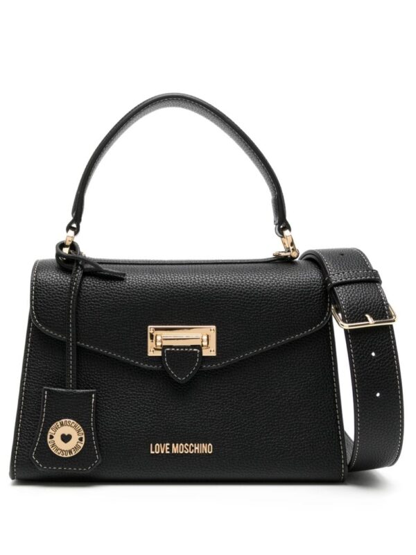 22357981_52769768_1000.jpg Love Moschino logo-plaque crossbody bag