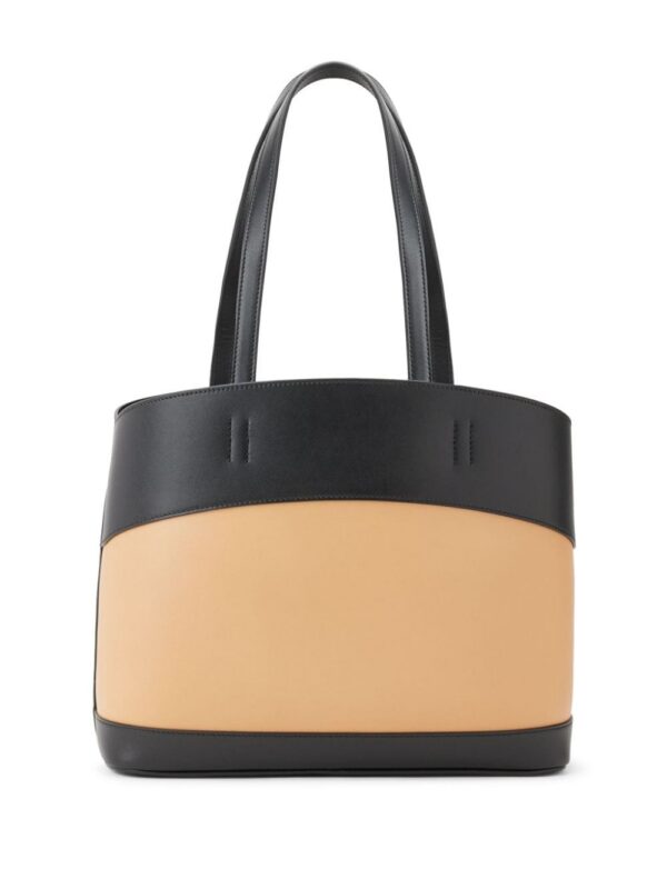 22359194_52902659_1000.jpg Ferragamo logo-print leather tote bag