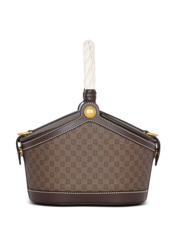 22359391_52201096_1000.jpg Balmain mini Monogram canvas bucket bag