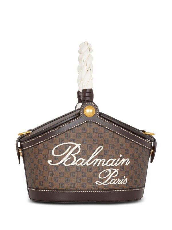 22359391_52201097_1000.jpg Balmain mini Monogram canvas bucket bag