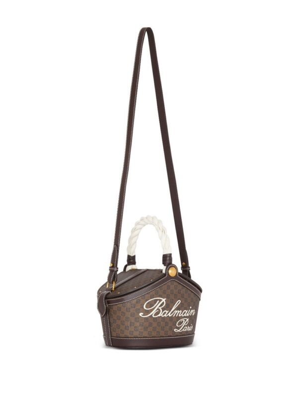 22359391_52201103_1000.jpg Balmain mini Monogram canvas bucket bag