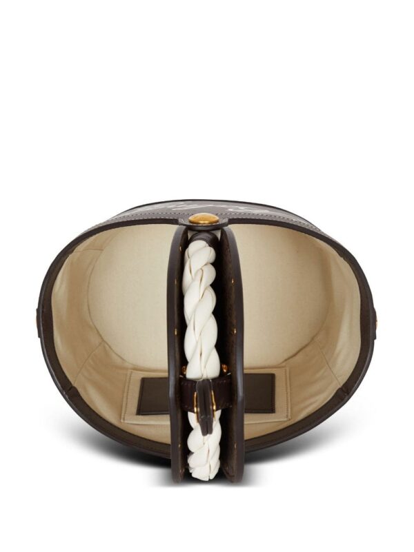 22359391_52201110_1000.jpg Balmain mini Monogram canvas bucket bag