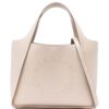 22359577_52383890_1000.jpg Stella McCartney logo-appliqué tote bag