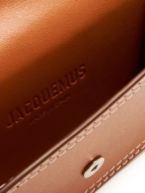 22364681_52510370_1000.jpg Jacquemus Le Porte Azur leather clutch bag