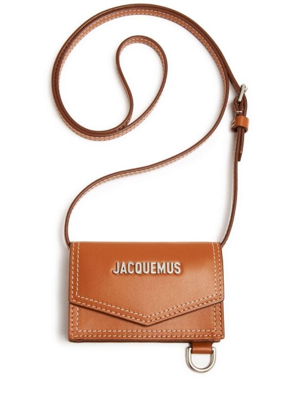 22364681_52510376_1000.jpg Jacquemus Le Porte Azur leather clutch bag