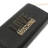 Love Moschino logo-plaque textured crossbody bag