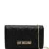 22364784_52296500_1000.jpg Love Moschino logo-lettering quilted crossbody bag