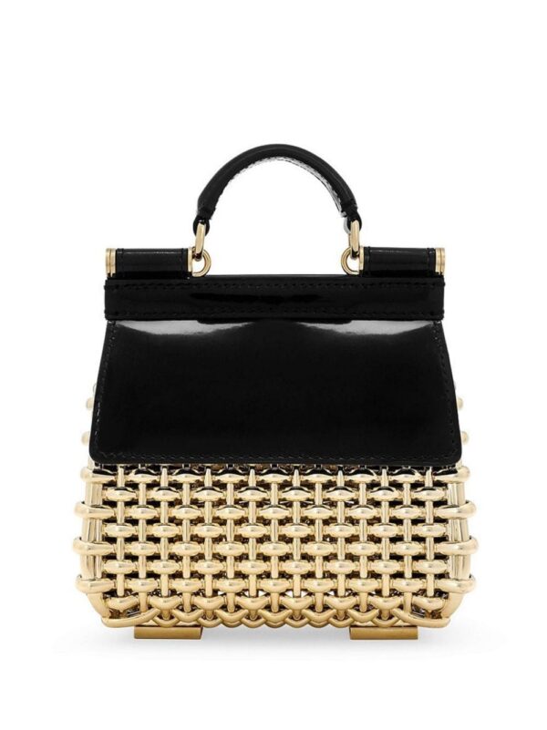 22372334_52816510_1000.jpg Dolce & Gabbana Sicily cage top-handle bag