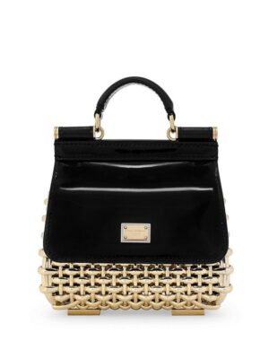 22372334_52816529_1000.jpg Dolce & Gabbana Sicily cage top-handle bag