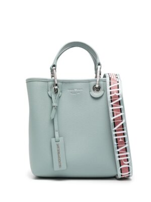 22376137_52311215_1000.jpg Emporio Armani small MyEA grained tote bag