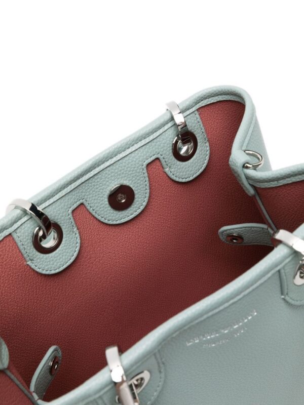 22376137_52311220_1000.jpg Emporio Armani small MyEA grained tote bag