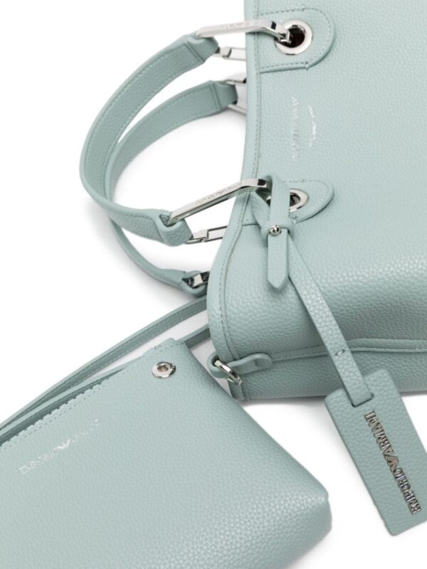 22376137_52311230_1000.jpg Emporio Armani small MyEA grained tote bag