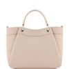 22407385_48169657_1000.jpg Armani Exchange logo-stamp pebble-texture tote bag