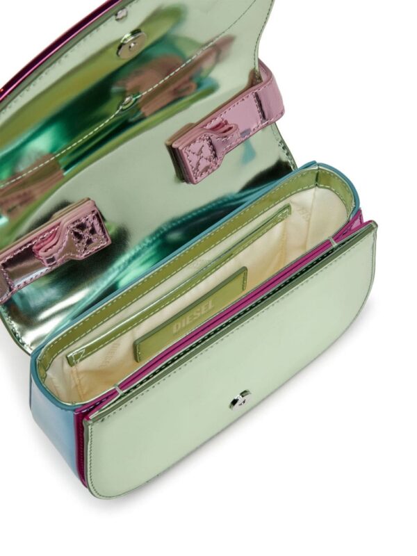 22455035_52871263_1000.jpg Diesel 1DR mirrored-finish shoulder bag