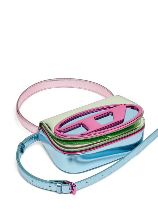 22455035_52871264_1000.jpg Diesel 1DR mirrored-finish shoulder bag