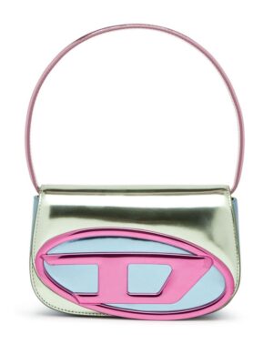 22455035_52871267_1000.jpg Diesel 1DR mirrored-finish shoulder bag