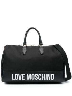 22464858_53014753_1000.jpg Love Moschino logo-print duffle bag