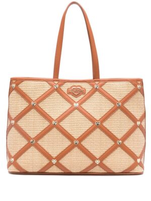 Love Moschino heart-motif tote bag