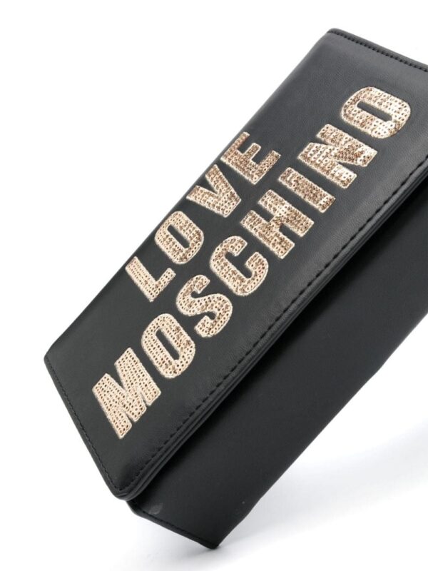 22465183_52415175_1000.jpg Love Moschino logo-lettering cross body bag