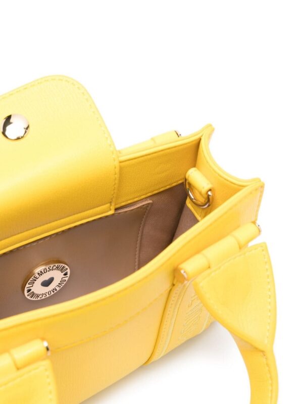 22465196_52401115_1000.jpg Love Moschino logo-embroidered tote bag
